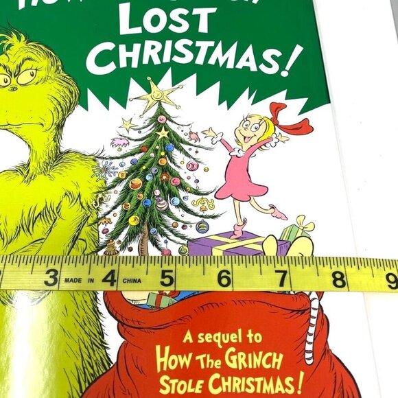 Dr. Seuss's How the Grinch Lost Christmas! by Alastair Heim (Hardcover) - Picture 9 of 9